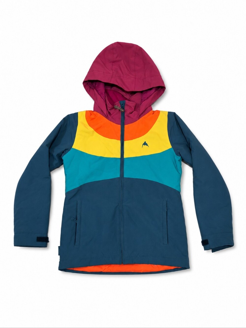 Burton Girls Hart Colorfull Snowboarding Jacket Size M ( 10-12)